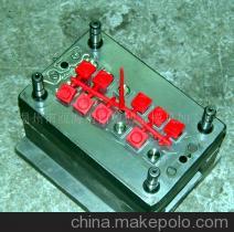 【塑料模具,按扭開關模具,塑料產品模具(圖)】價格,廠家,圖片,塑料模,溫州市甌海南白象博泰模具加工店-